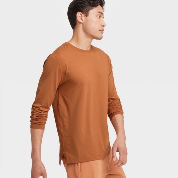 Men's Long Sleeve Performance T-Shirt - All in
Motion™ Brown XXL nwt - Picture 3 of 4